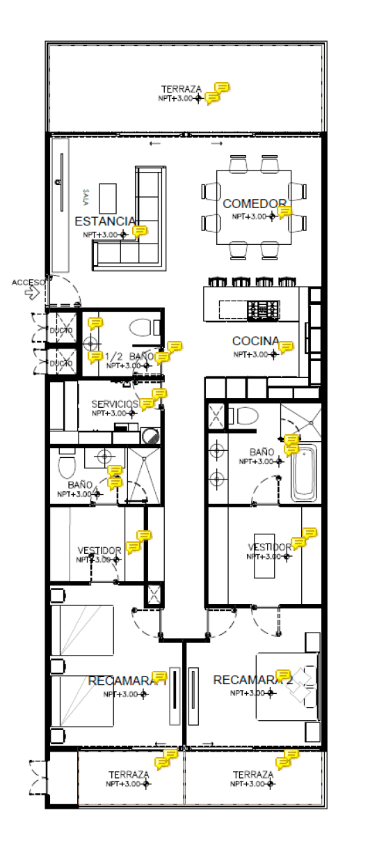 a floor plan of a house